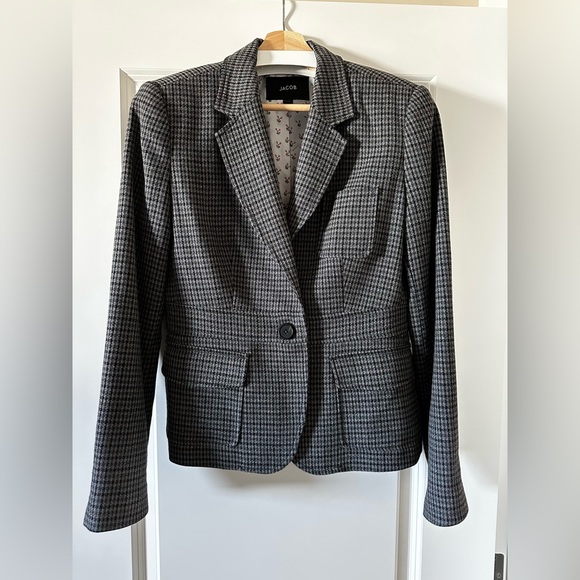 Gorgeous Houndstooth Blazer - Size M - Picture 1 of 7